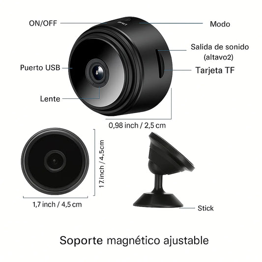 MINI CAMARA ESPIA 4K